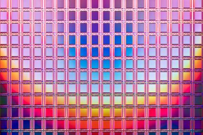 Abundance of Camera CMOS on Silicon Wafer
