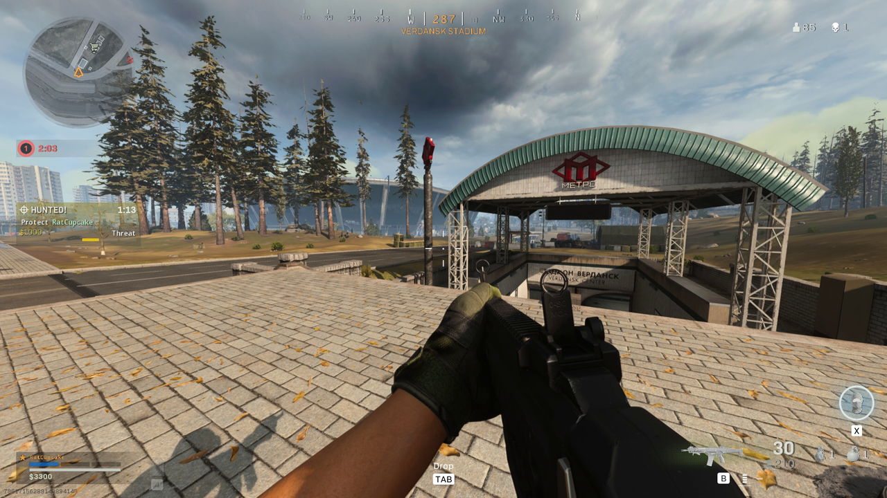 CoD Warzone subway