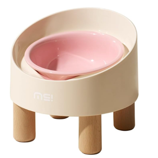 Makesure Rolls Elevated Pet Bowl for Cats & Puppy