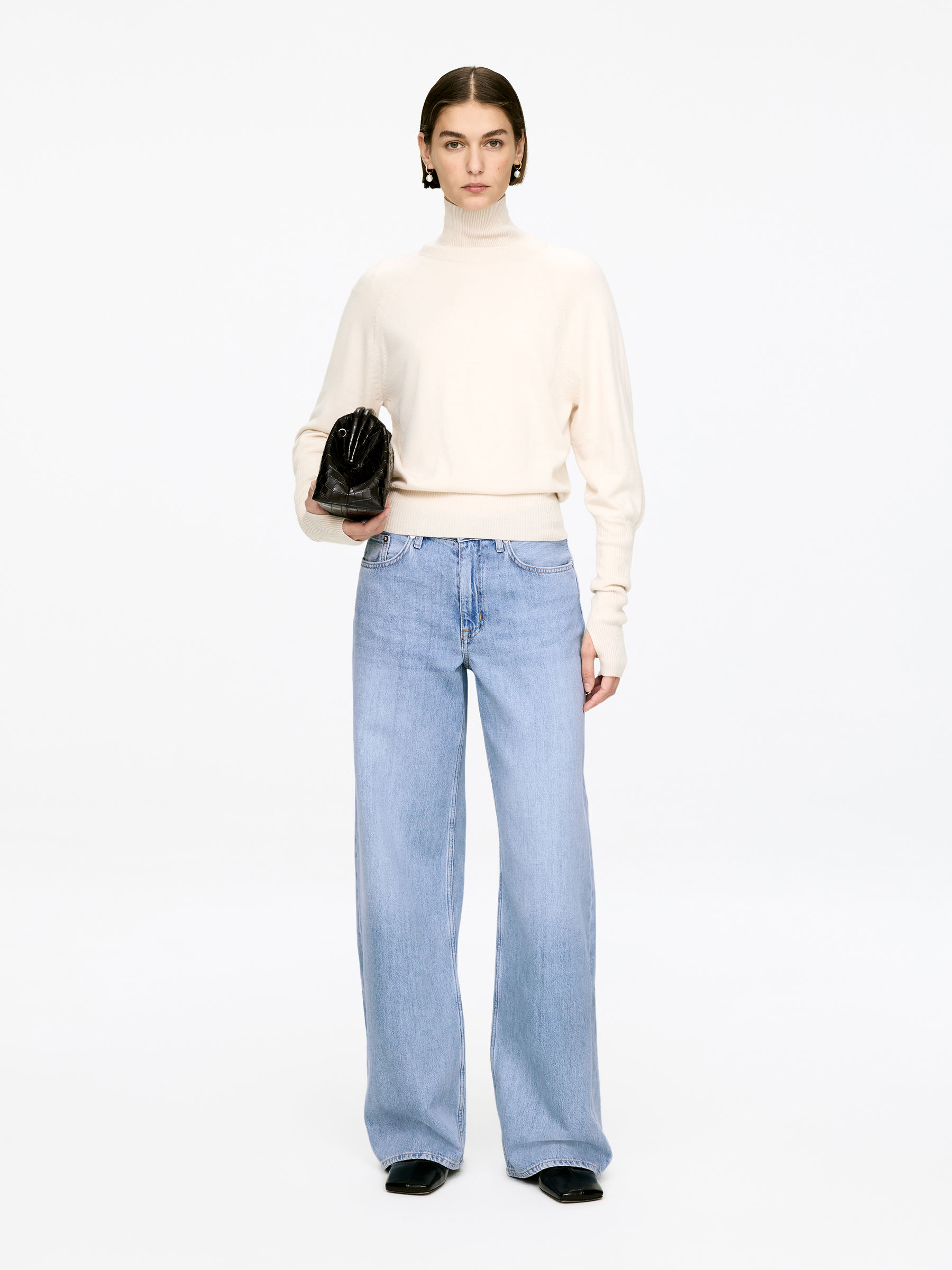 Cloud Loose Wide Jeans &amp;ndash; Blue &amp;ndash; Women &amp;ndash; Arket Gb