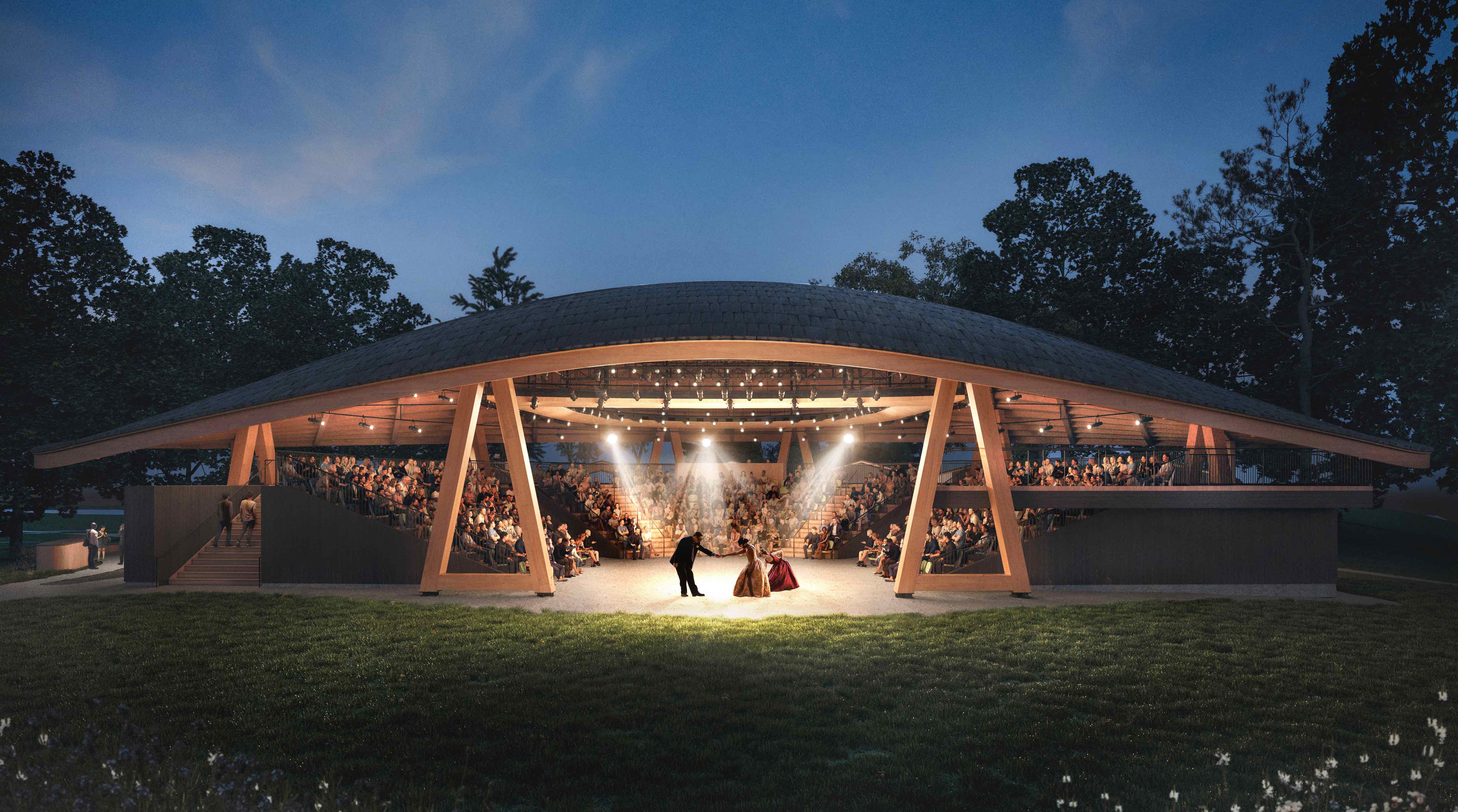 Hudson Valley Shakespeare Festival design by Studio Gang revealed