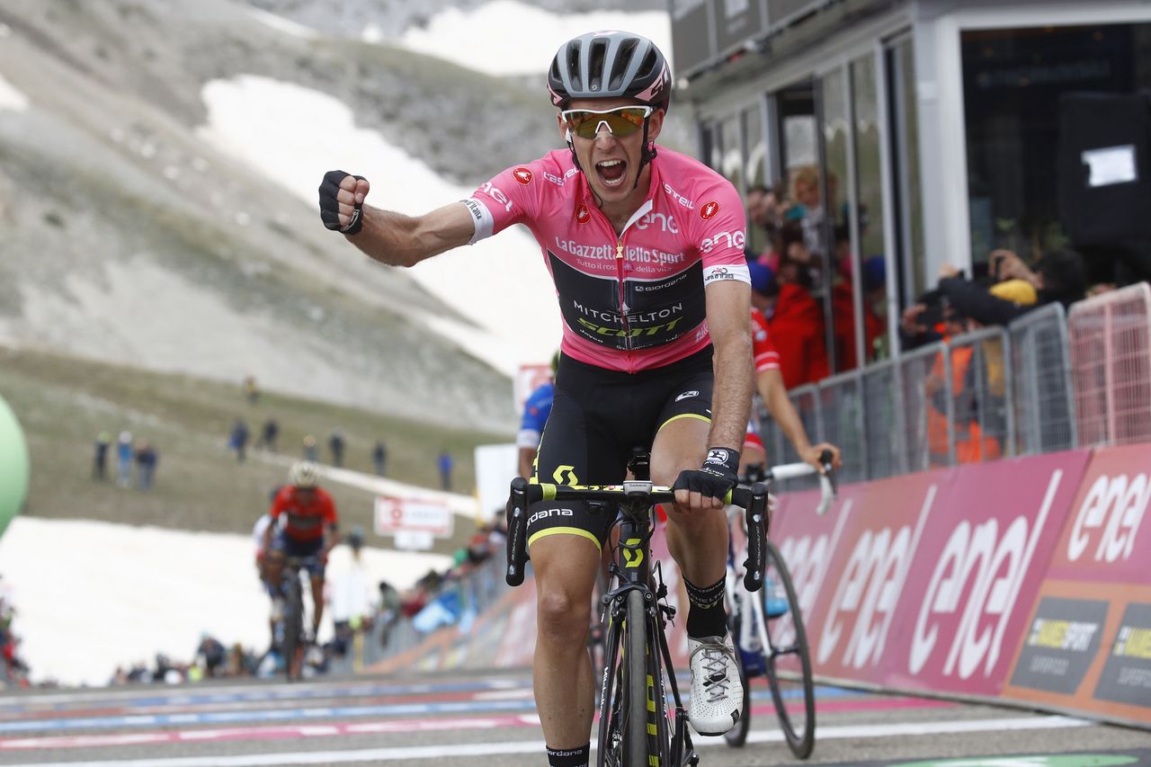 Simon Yates (Mitchelton-Scott) wins stage 9 of the Giro d'Italia