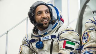 United Arab Emirates astronaut Sultan AlNeyadi.