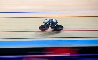 Kadeena Cox on the track at the Paralympics 2024