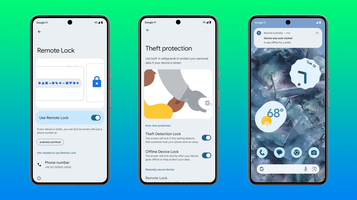 Android adds 3 anti-theft security features to your phone, with more on the way