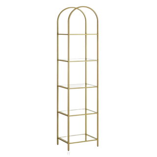 Steeleside Adrianne 72.2'' H x 15.7'' W Steel Etagere Bookcase