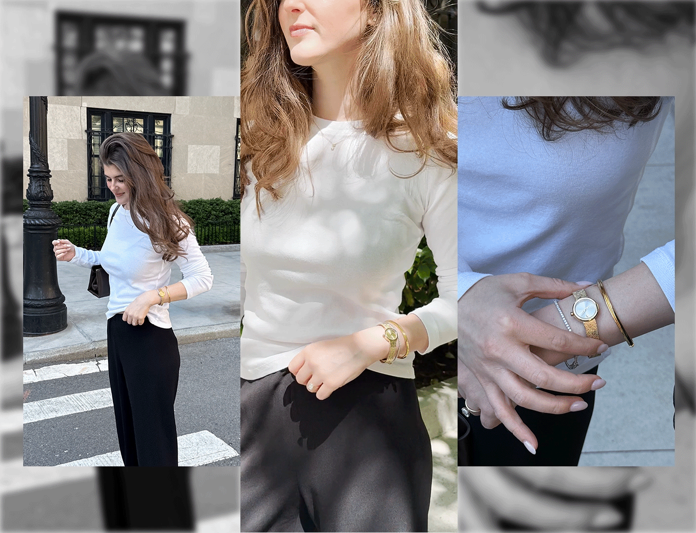 Styling Movado watches for summer