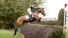 Piggy French on Done To Order at Burghley 2003