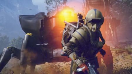 Arc Raiders Bastion chasing a player