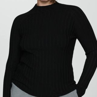 Black jumper from Mango