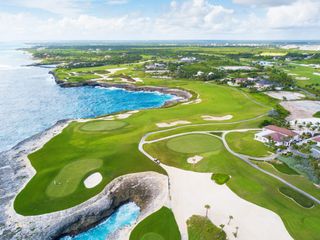 Puntacana's manicured golf courses were designed by Tom Fazio and P.B. Dye and are among the most greatest in the Caribbean