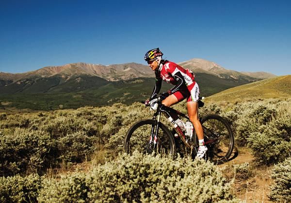 Rebecca Rusch (Specialized) is primarily an endurance racer.