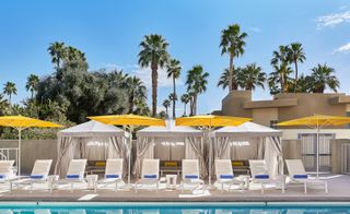 Swimming pool at Hotel Paseo, Palm Desert, USA