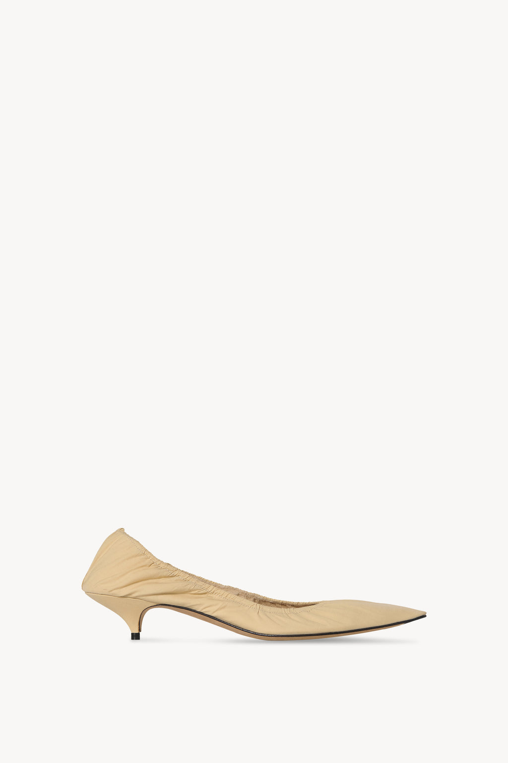 Liisa Kitten Heel in Cotton
