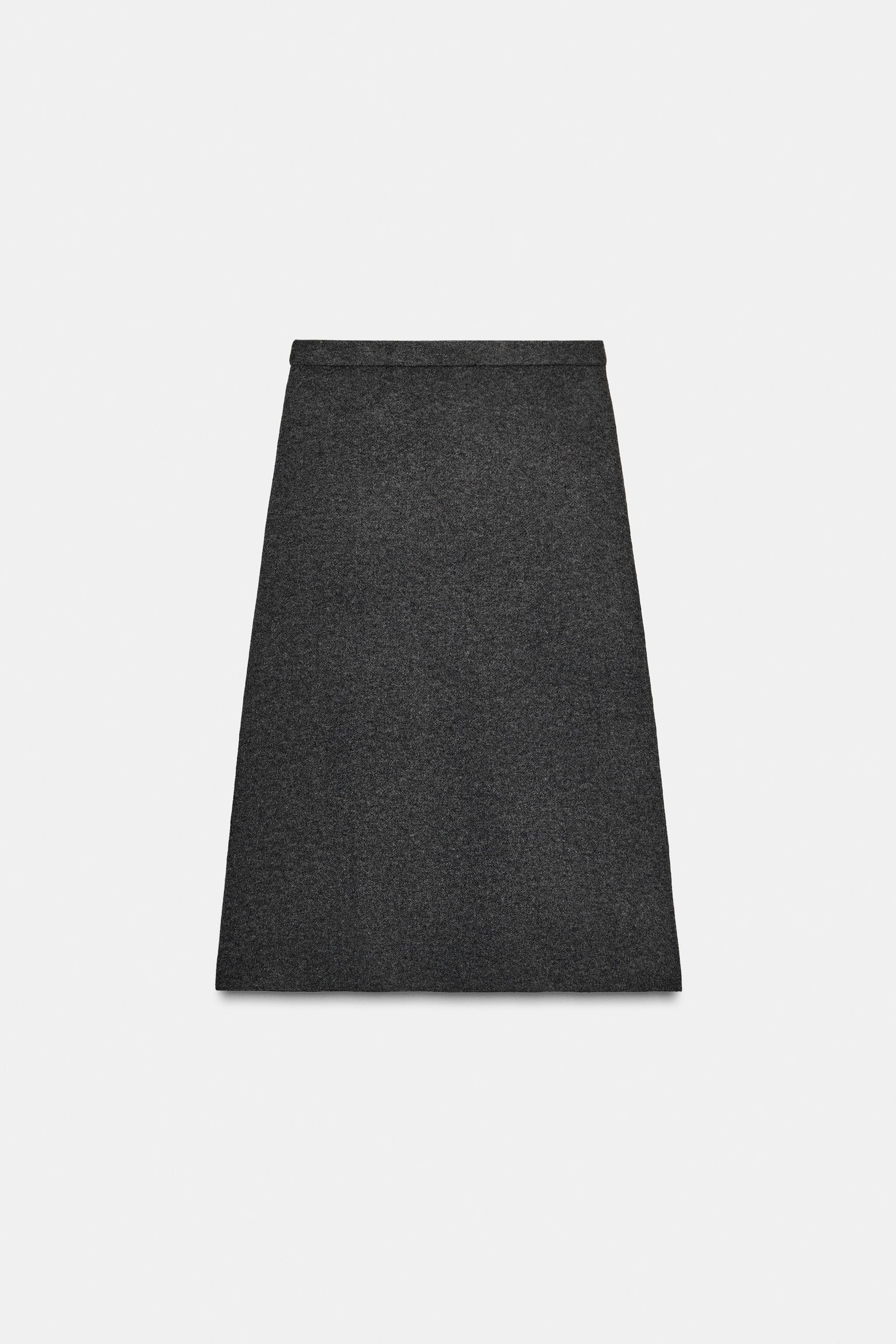 Knit Midi Skirt