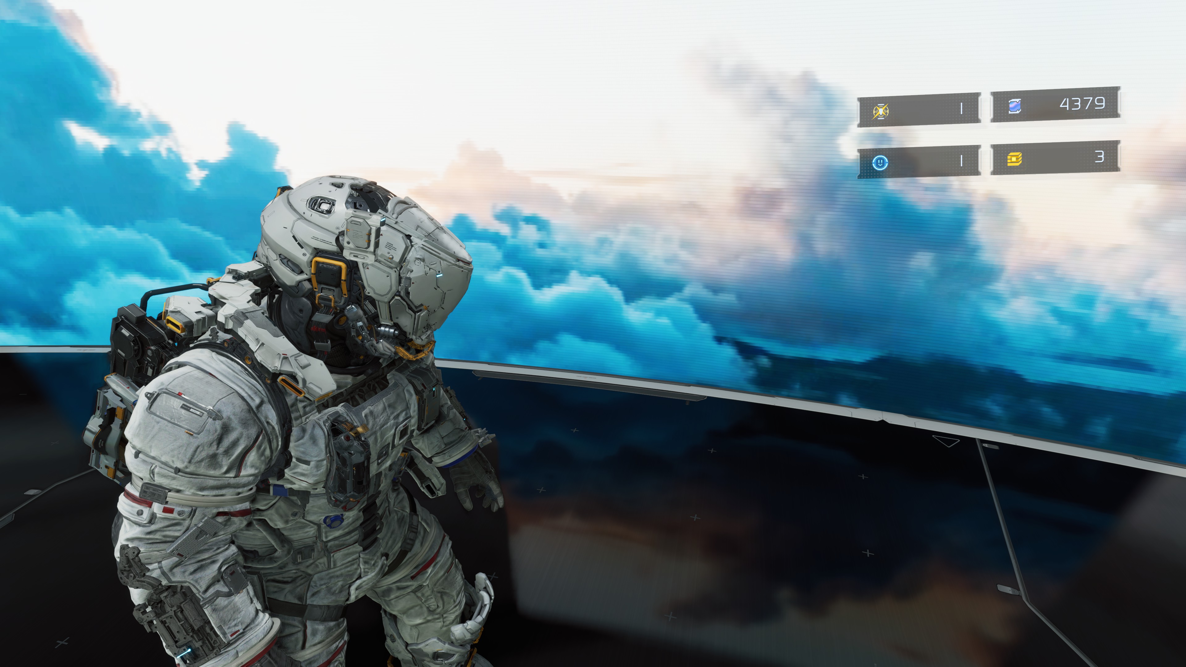 Screen space rendering errors in Pragmata