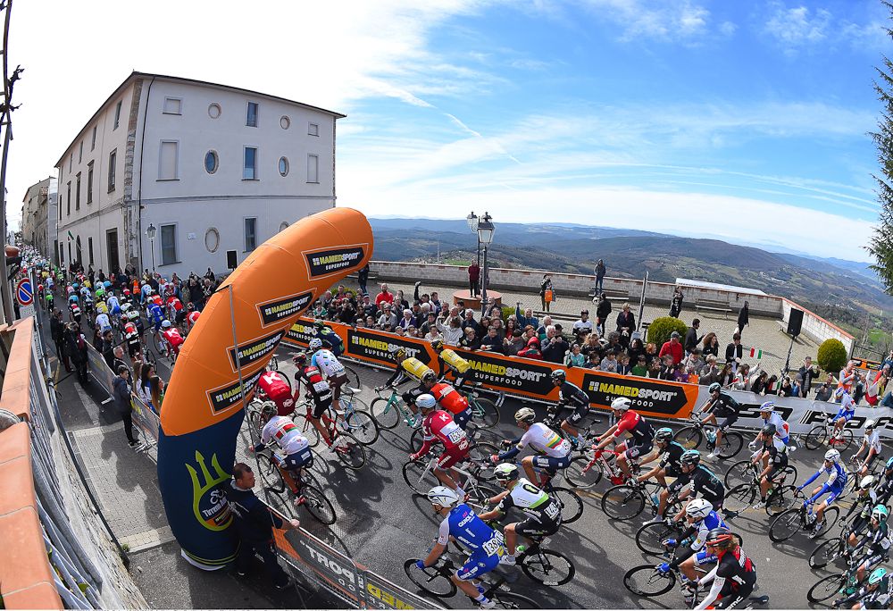 Scenery along the route of stage 3 at Tirreno-Adriatico