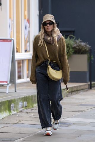 Sienna Miller wears Hoff trainers