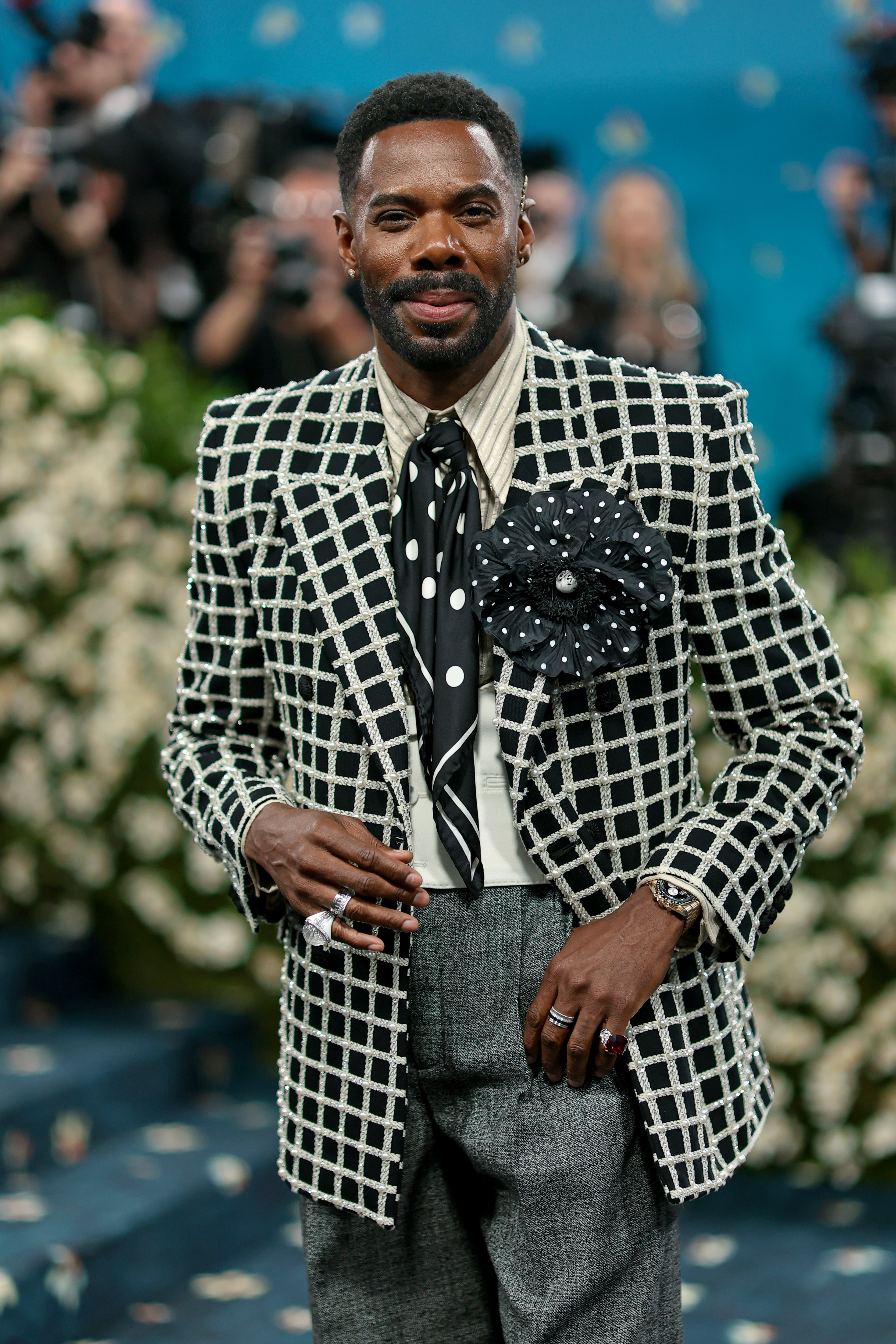 Colman Domingo, Met Gala Co-Chair, attends the 2025 Met Gala Celebrating "Superfine: Tailoring Black Style" at Metropolitan Museum of Art on May 05, 2025 in New York City.