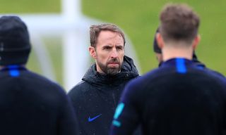 England training at St George's Park gets under way on Tuesday