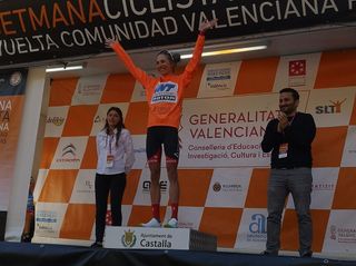 Clara Koppenburg (WNT-Rotor) wins stage 3 and takes the overall lead at Setmana Ciclista Valenciana