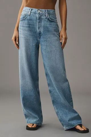 Agolde Low-Slung Baggy Jeans