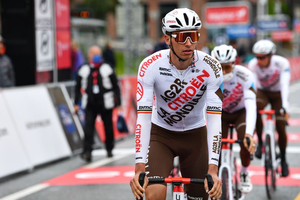 Oliver Naesen (AG2R Citroën) at the start of the Arctic Race of Norway