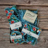 10. Tropical Toucan Eco Friendly Reusable Face Pad Gift Set