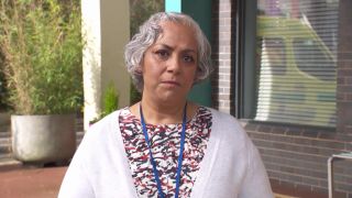 Misbah Maalik is terrified for her son's wellbeing in Hollyoaks.