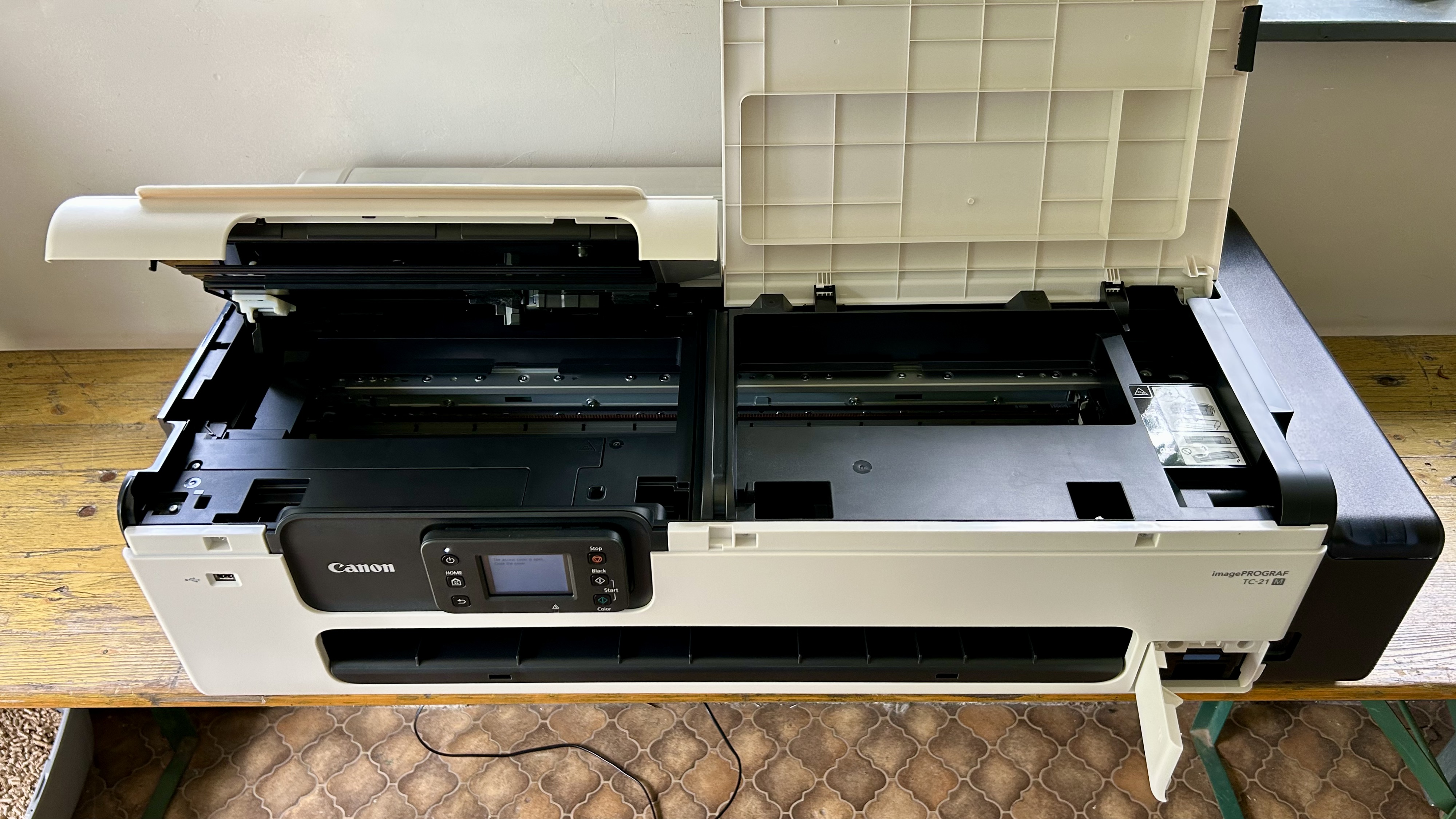 Canon imagePROGRAF TC-21M during our review