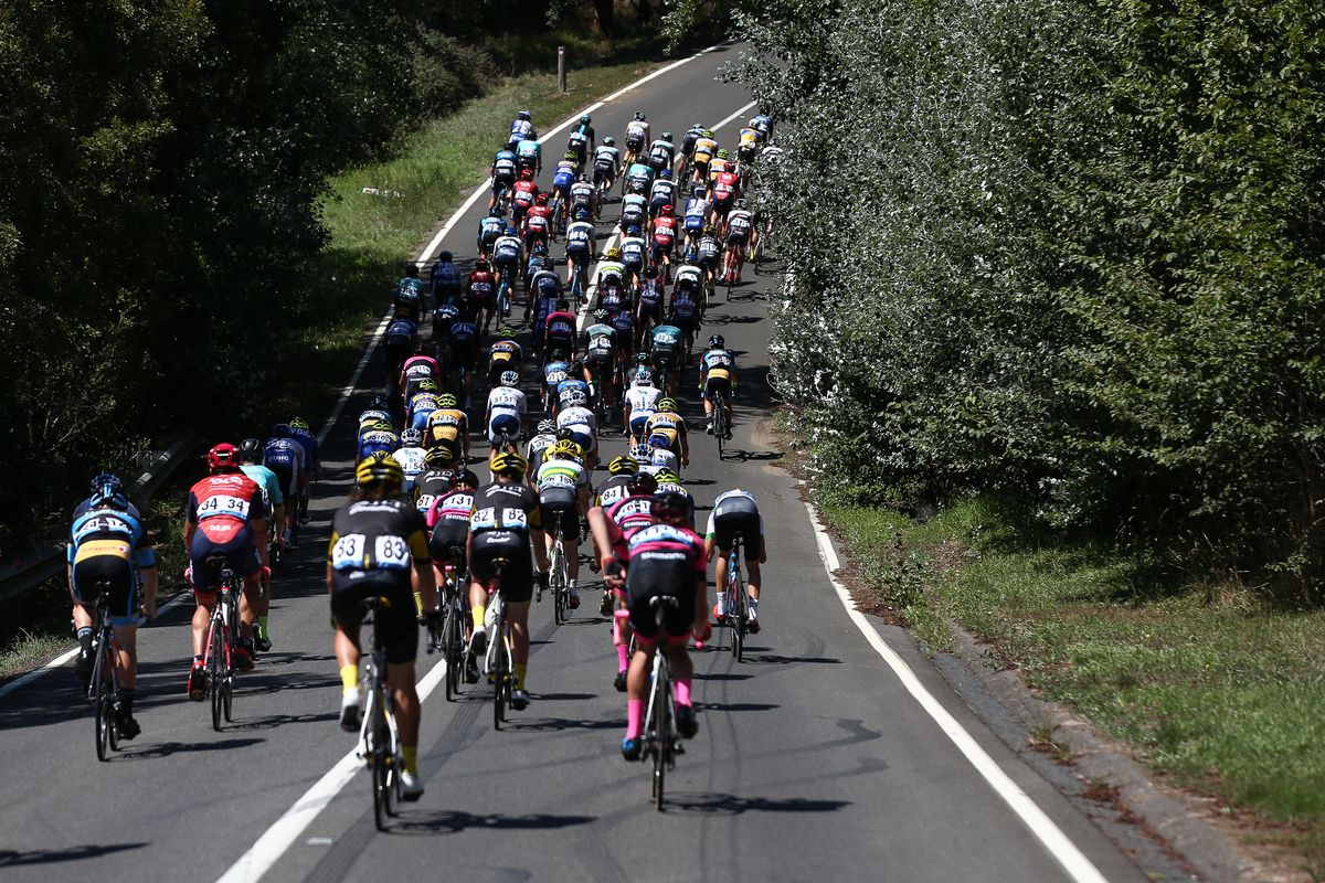 Lots of rolling roads to start the race