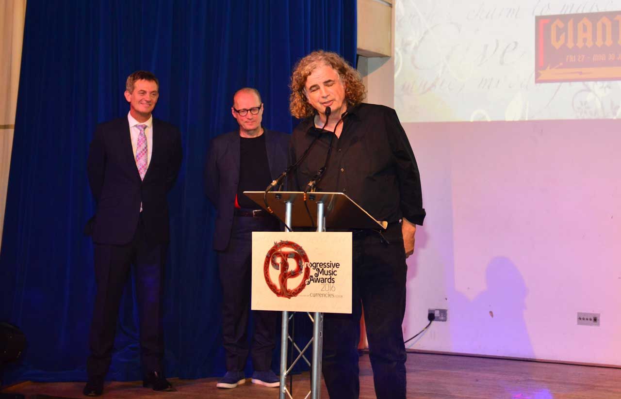 King Crimson's Jakko Jakszyk, winner of the Chris Squire Virtuoso Award