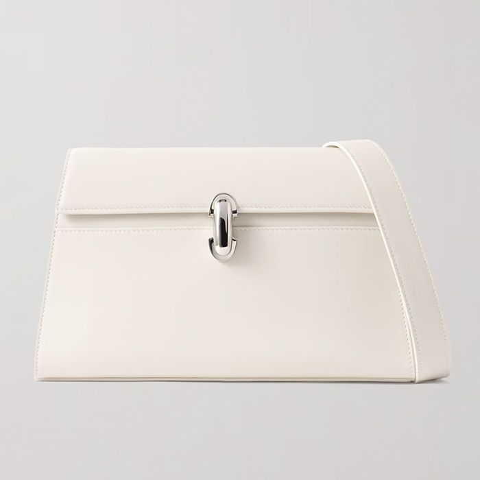 SAVETTE, Symmetry Leather Shoulder Bag