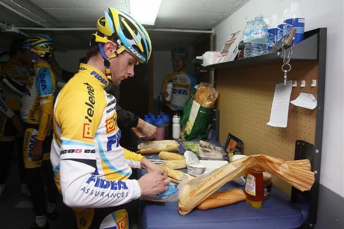 It's sandwich time for Telenet-Fidea's Jens Vandekinderen