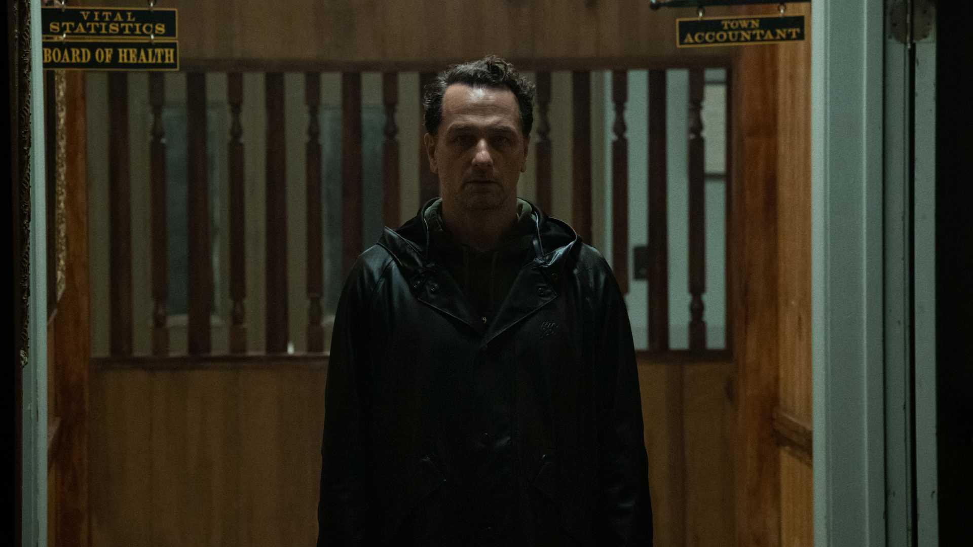 Matthew Rhys in Widow's Bay episode 9