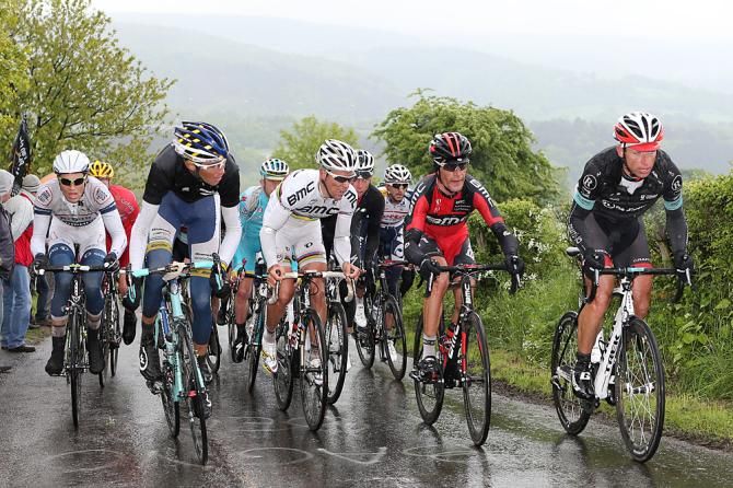 The chasing bunch included Philippe Gilbert