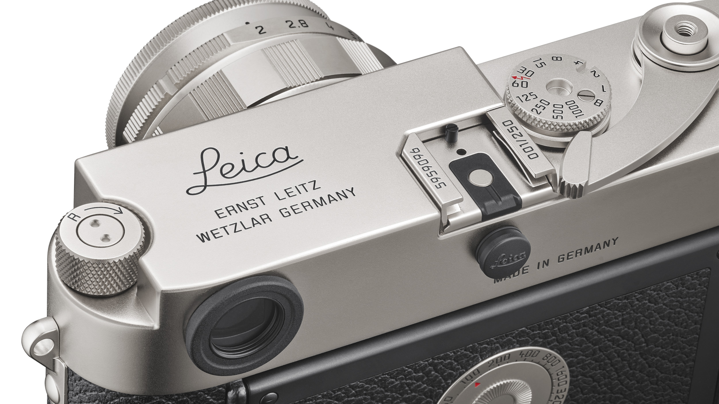 Leica M3 Edition 70 on a white background