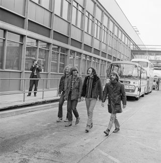 Touchdown, CCR arrive at Heathrow Airport in 1970