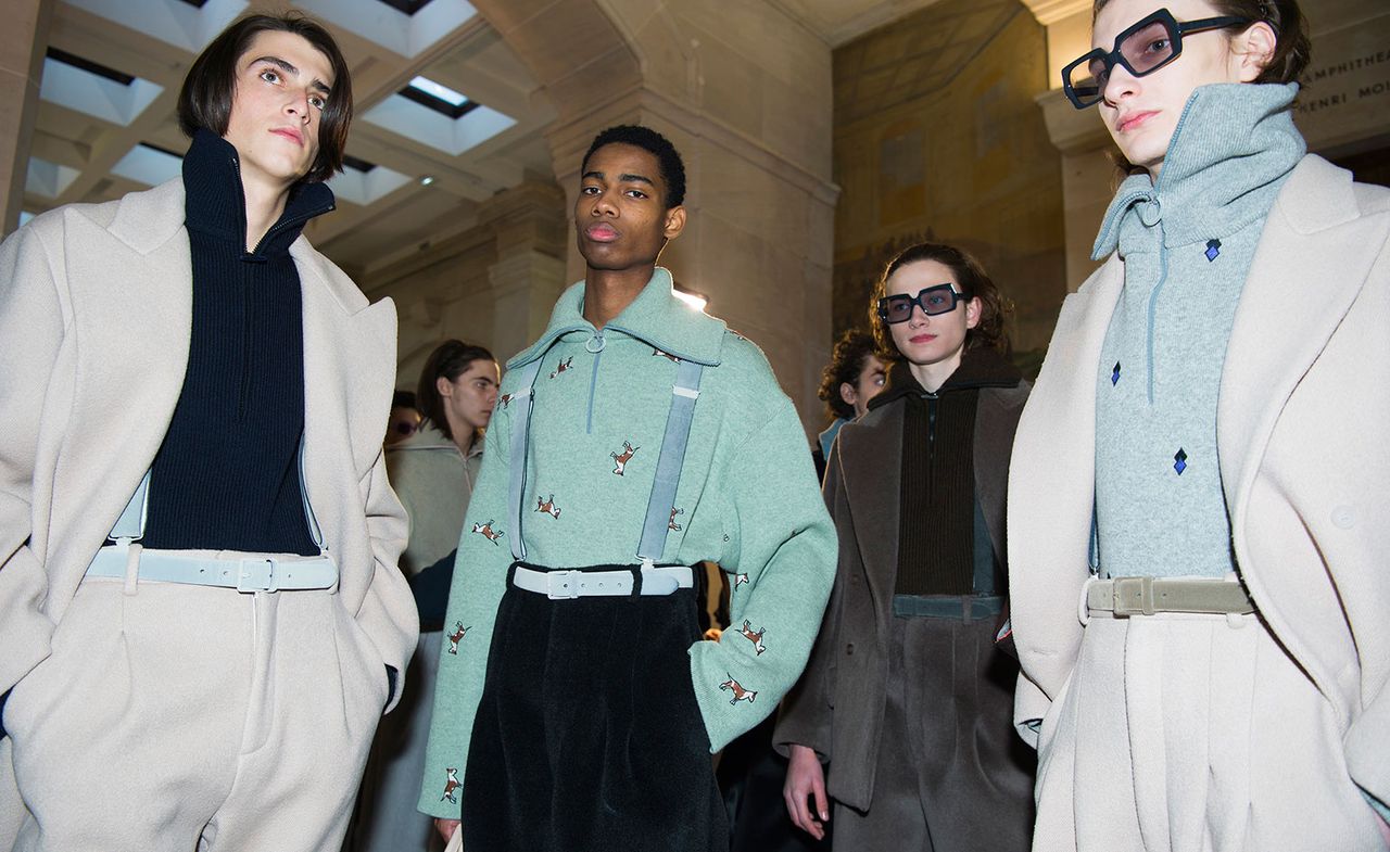 Selfie reflection: Acne Studios takes an academic approach to its A/W ...