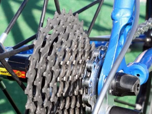 Drivetrains are barely this clean when new, let alone halfway through a US domestic 'cross season.