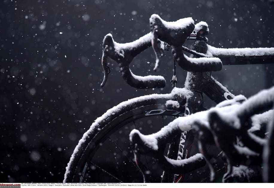 Tirreno-Adriatico was affected by the weather once again