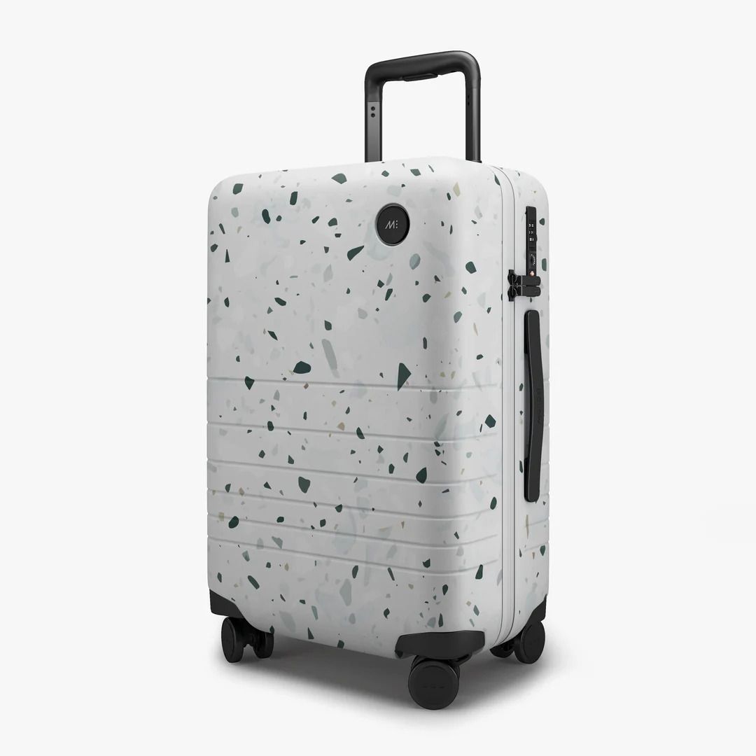 Terrazzo suitcase from Monos