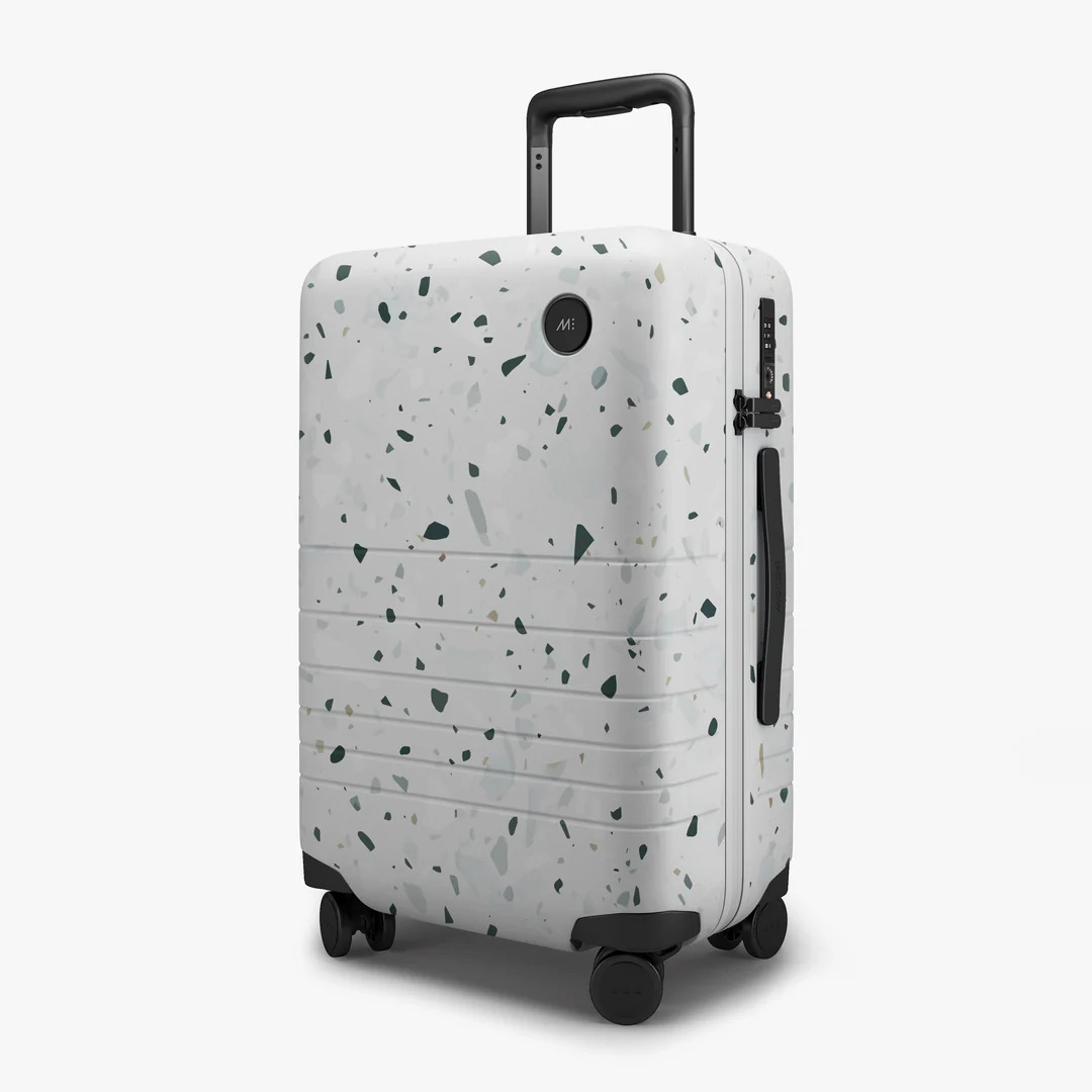 Terrazzo suitcase from Monos