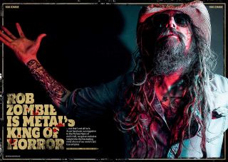 Rob Zombie in Metal Hammer