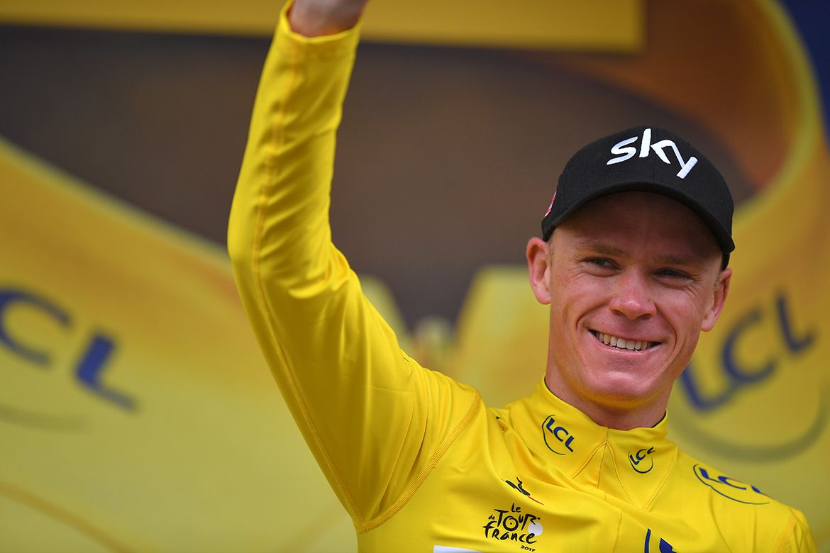 Chris Froome retained the yellow jersey on the ninth stage of the Tour de France.