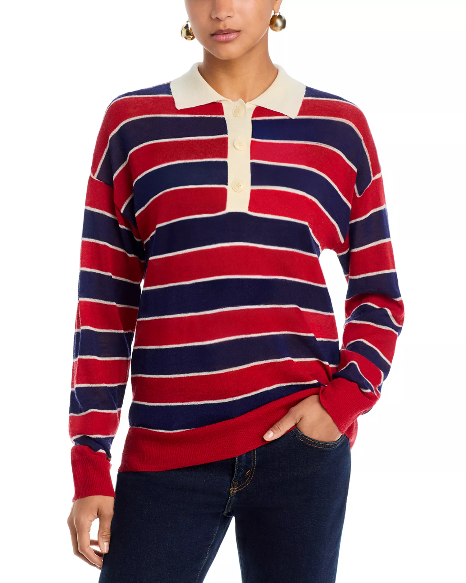 The Biggie Raquette Wool Sweater