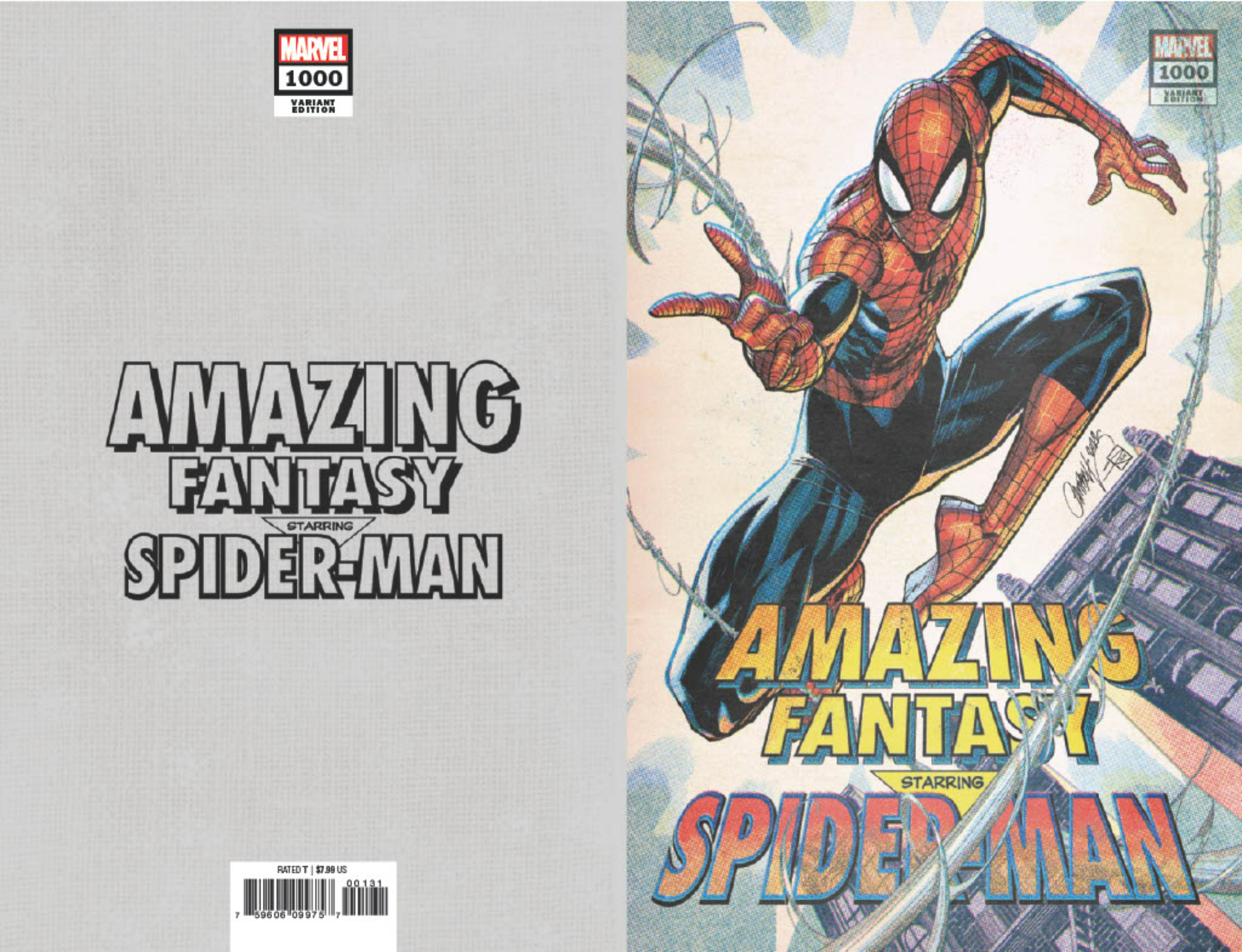 Amazing Fantasy #1000 page