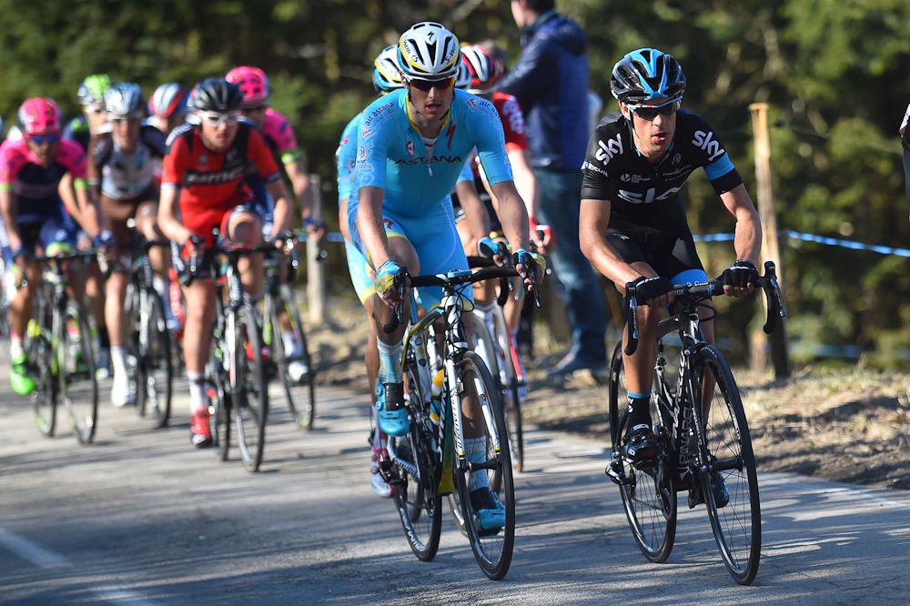 Stage winner Richie Porte (Team Sky)
