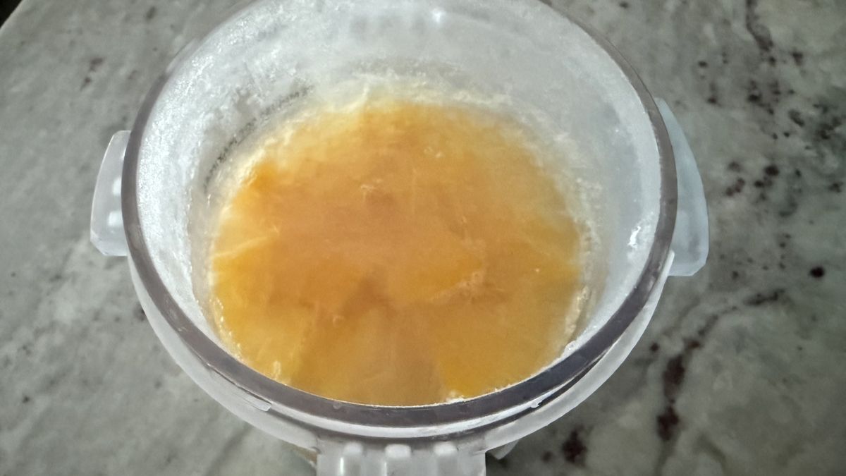 Ninja Creami mango sorbet