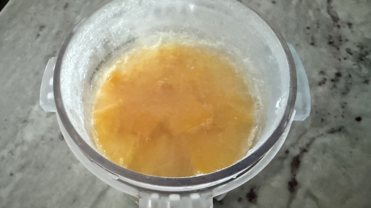 Ninja Creami mango sorbet